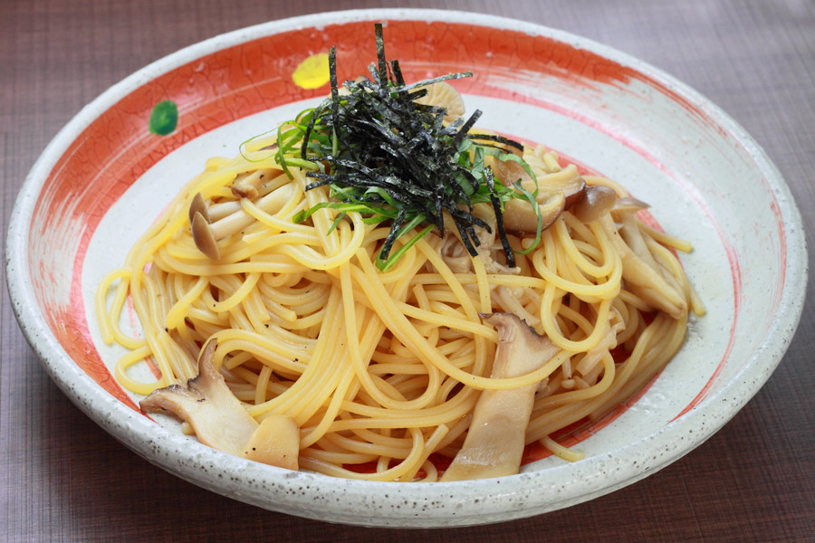 和風ソースのパスタ